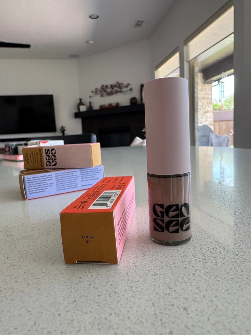 GENSEE Mixed Media Liquid Matte Eyeshadow - Linen, Rose Water, Moonl, Shroom NEW - Picture 5 of 7